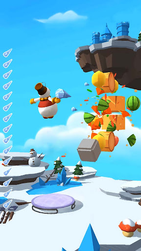 Android application Stab Master : Fruit Smash 3D screenshort
