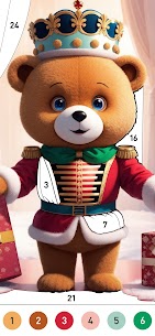 Christmas Color by Number Game 5
