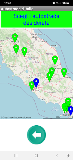 Android application Autostrade d'Italia screenshort