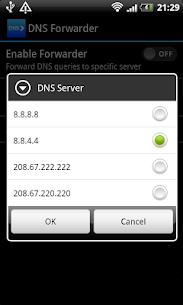 I-DNS Forwarder Pro MOD APK (Ikhokhelwe Ivuliwe) 2