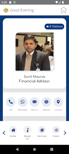Android application Sunil Maurya screenshort