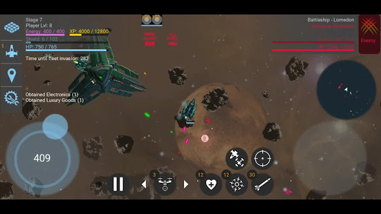 Rogue Blast Galaxia: Roguelite Survivor Varies with device APK screenshots 5