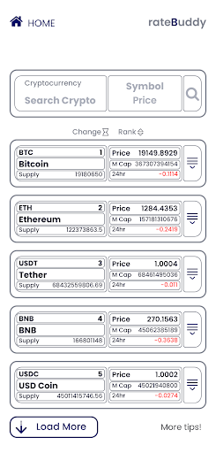 rateBuddy Screen 3