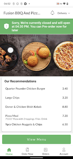 Fusion BBQ And Pizza House Screen 2