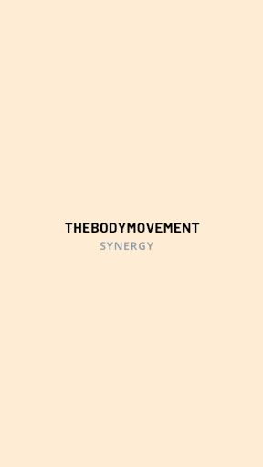 Android application THEBODYMOVEMENT screenshort