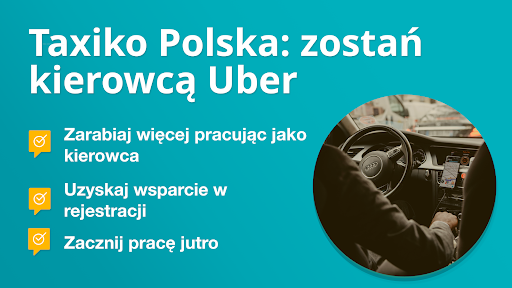 Android application Taxiko: zostań kierowcą screenshort