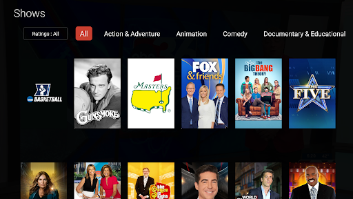 Screenshot of TGTVS Now