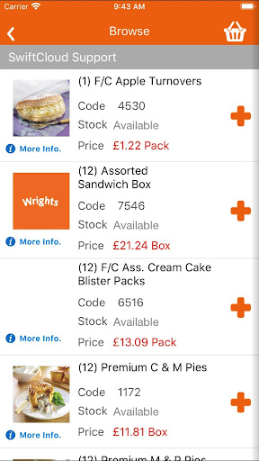 Wrights Food Group Screen 3