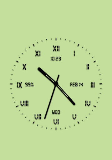 Clock Live Wallpaper Screen 3