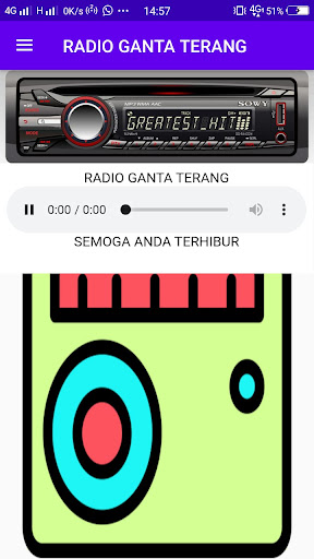 Android application Radio Lagu Lawas 24 Jam screenshort