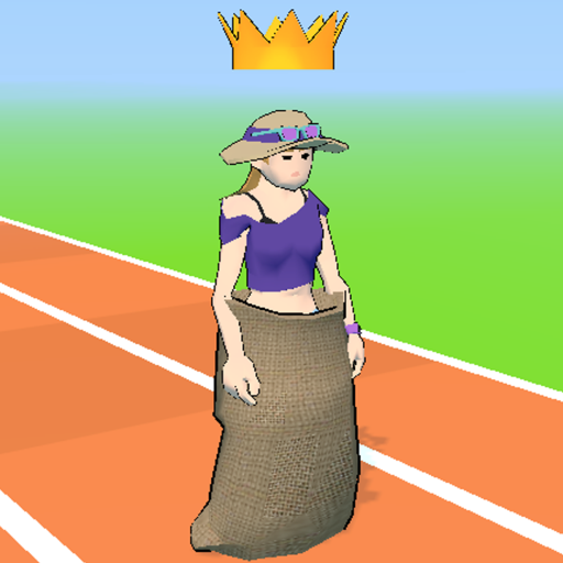 Sack Race 3D logo