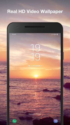 Beach Sunrise Live Wallpaper Screen 3