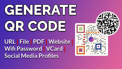 Android application Generate QR Code WIFI Scanner screenshort