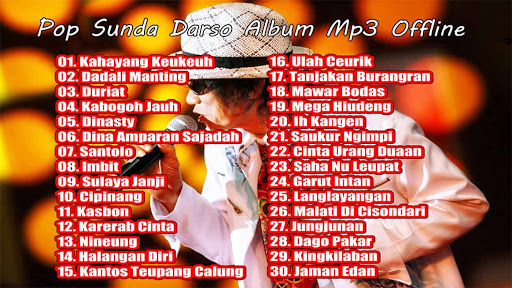 Android application Pop Sunda Darso Mp3 Offline screenshort