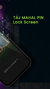 Taj Mahal Pin Lock Screen