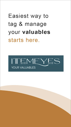 Android application ItemEyes Logs Your Valuables screenshort
