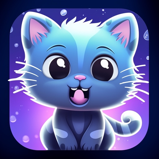 Kitty Cat Games For Kids Meow  Icon