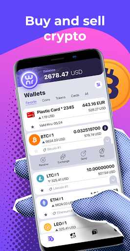 Android application OWNR Digital Wallet screenshort