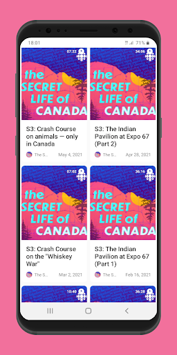 Podcasts - radio canada