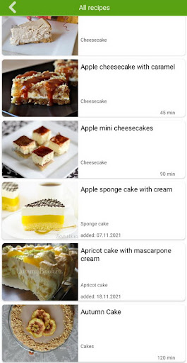 Cake recipes Screenshot 3 - AppWisp.com