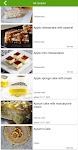 screenshot of Cake recipes