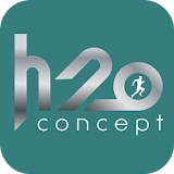 H2O Concept icon