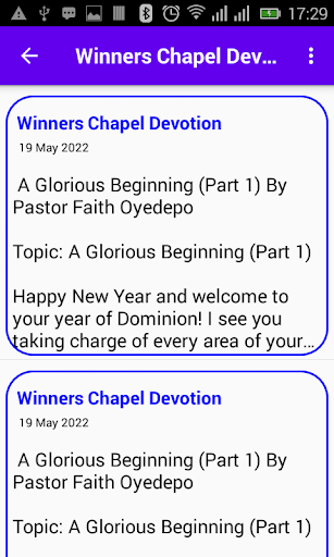 App preview