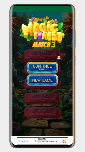 Match 3 Magic Forest Crystals Screen 3