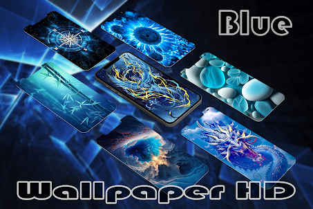 Blue Wallapper
