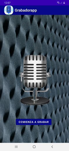 Android application Grabadorapp screenshort