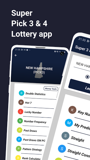 Android application Super pick 3&4 Lottery screenshort