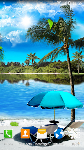 Beach Live Wallpaper Screen 3