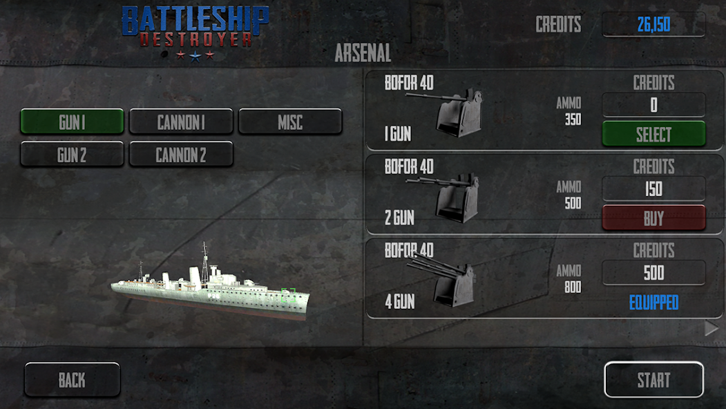 Battleship Destroyer Lite