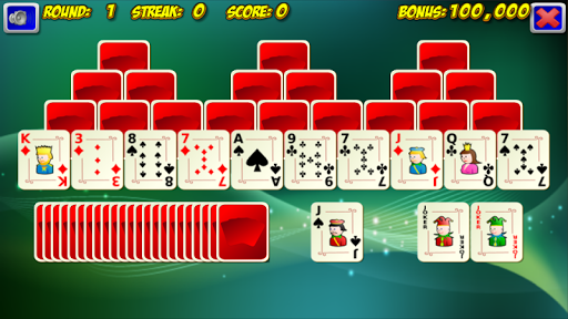 Android application Triple Tower Solitaire screenshort
