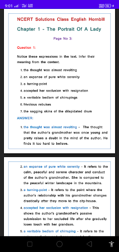 MP Board Class 11th English Solution