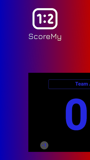 Smart Scoreboard - ScoreMy Screen 2