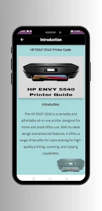 HP ENVY 5540 Printer Guide