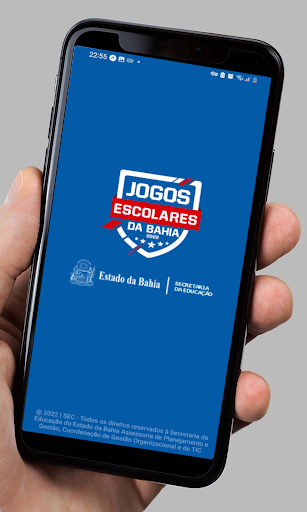 Android application Jogos Escolares da Bahia screenshort