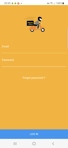 Android application Riganato Driver's App screenshort