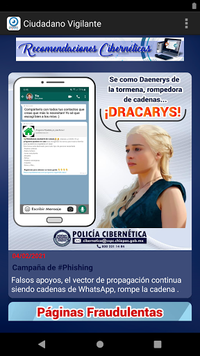 Ciudadano Vigilante Screen 2