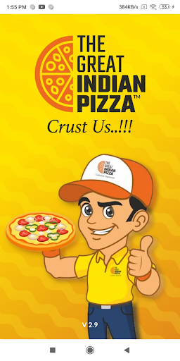 Android application The Great Indian Pizza screenshort