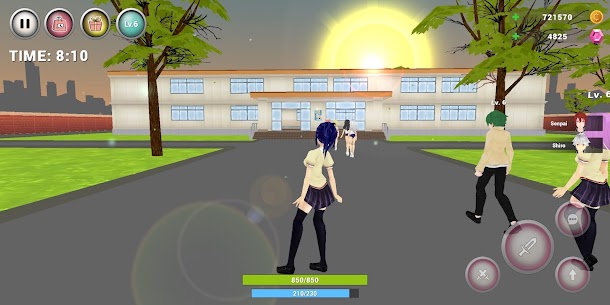 Anime High School Simulator Mod Apk 3.0.9 (Unlimited Gold/Crystals/Skill Points) 8