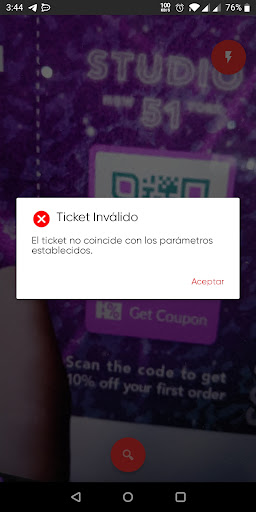 TicketHoy App Screen 3