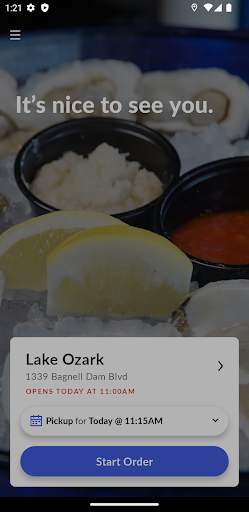Android application Tucker's Shuckers screenshort