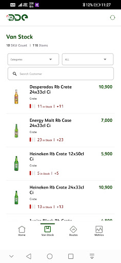 Heineken Field App - IVC Screen 2