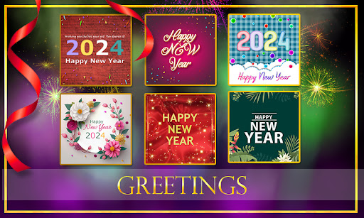 New Year Photo Frame 2024 Screen 3