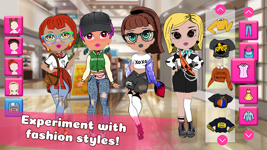 College Girls Fashion - Doll Makeover Games 1.2 APK screenshots 2