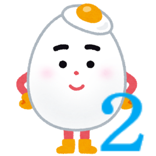 たまごくん２ logo