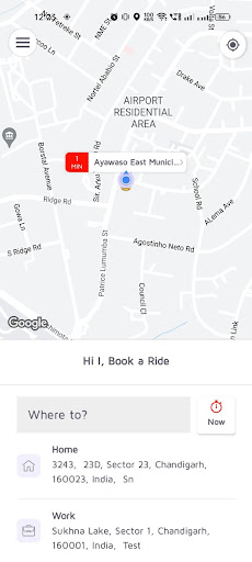 Ghana Taxi Screen 2