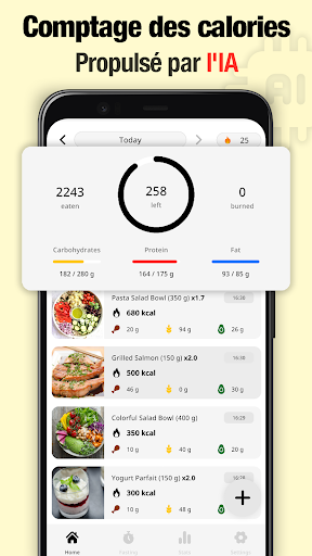 Aperçu de l'application